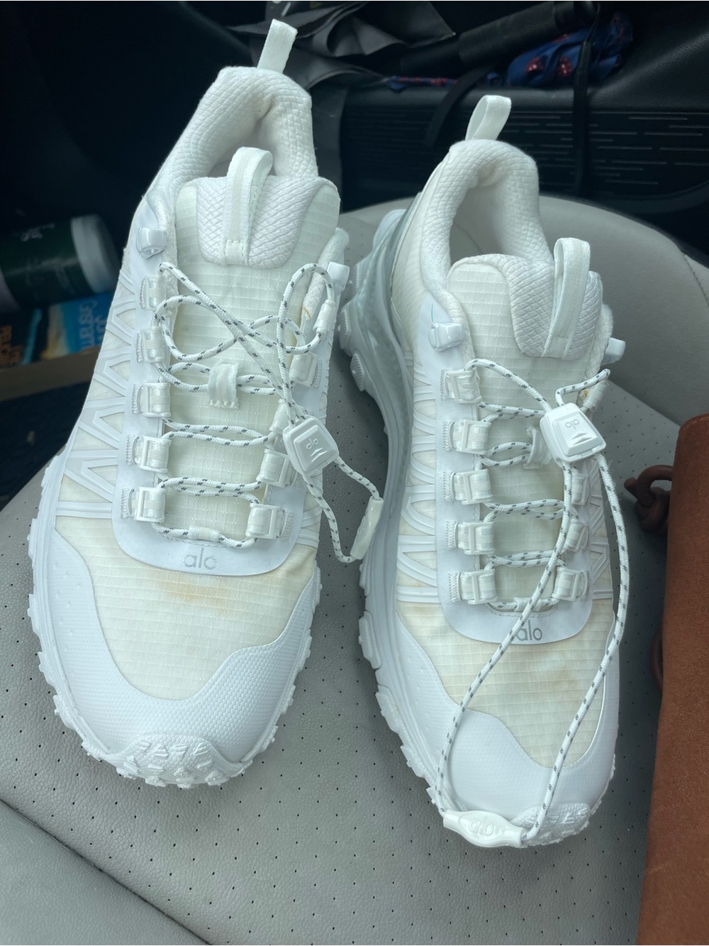 Alo Yoga White Athletic Sneakers - Lightweight Comfort